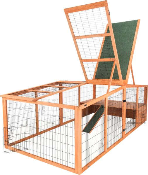 TRIXIE Freilaufgehege XL mit Abdeckung